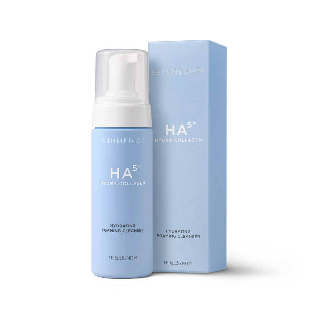 HA⁵® Hydra Collagen Hydrating Foaming Cleanser with Vegan Collagen