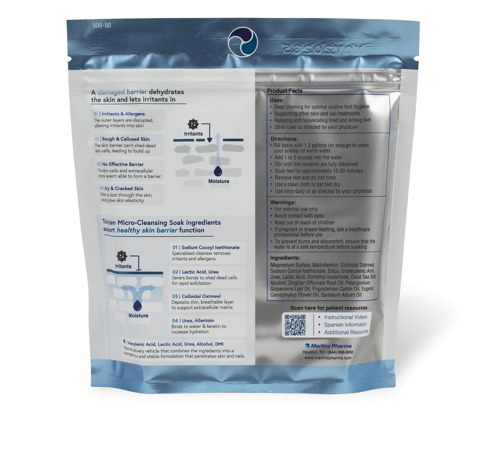 Tolcelyn Daily Micro-Cleansing Foot Soak