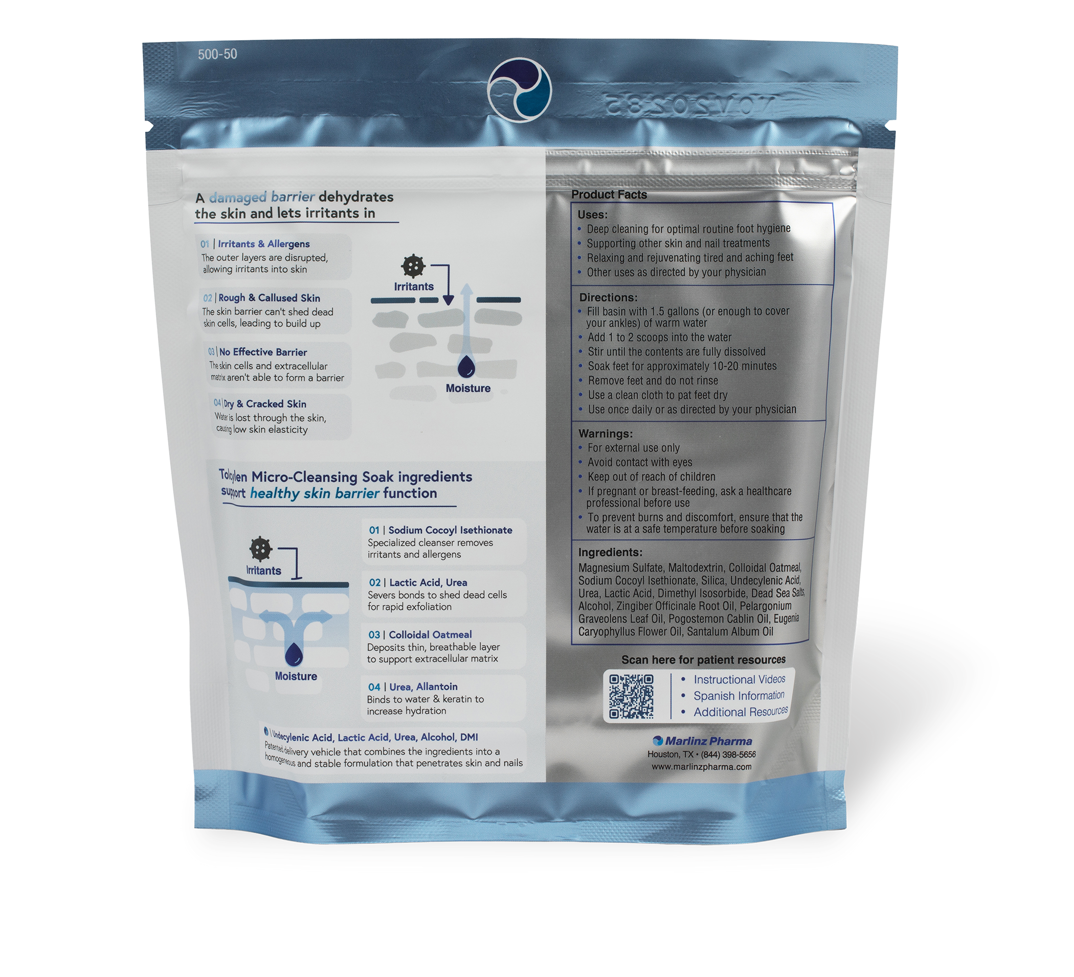 Tolcelyn Daily Micro-Cleansing Foot Soak