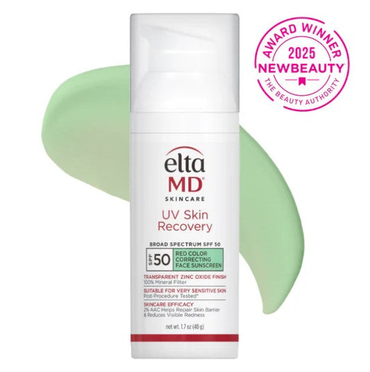 EltaMD UV Skin Recovery Red Color Correcting Green Tint Broad-Spectrum SPF 50